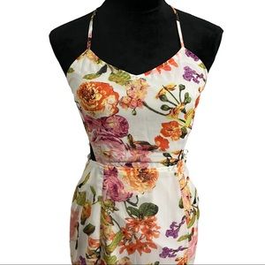 Floral Print Maxi Dress